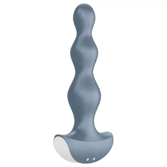 Satisfyer Lolli-Plug 2 - vibrator anal reîncărcabil rezistent la apă - gri