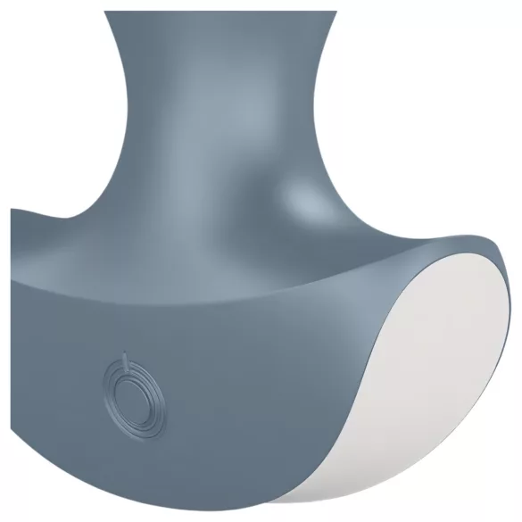 Satisfyer Lolli-Plug 2 - vibrator anal reîncărcabil rezistent la apă - gri