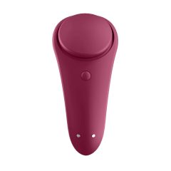   Satisfyer Sexy Secret - vibrator inteligent și rezistent la apă pentru clitoris (culorile bordeaux)