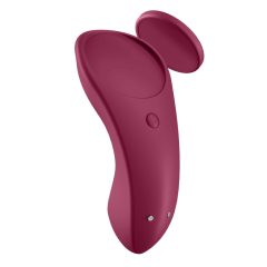   Satisfyer Sexy Secret - vibrator inteligent și rezistent la apă pentru clitoris (culorile bordeaux)