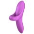 Satisfyer Bold Lover - vibrator degetar reîncărcabil, rezistent la apă (roz)