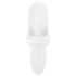 Satisfyer Bold Lover - vibrator deget, rezistent la apă, alb