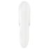 Satisfyer Bold Lover - vibrator deget, rezistent la apă, alb