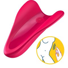   Satisfyer High Fly - Vibrator clitoridian, rezistent la apă, cu acumulator (magenta)