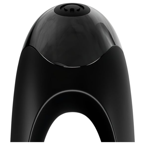 Satisfyer - Vibrator dublu reîncărcabil impermeabil - negru