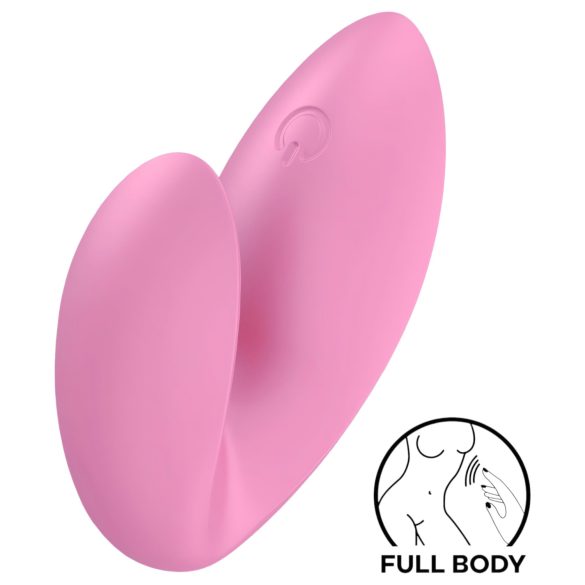 Satisfyer Love Riot - vibrator degetar roz, reîncărcabil, rezistent la apă