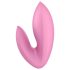 Satisfyer Love Riot - vibrator degetar roz, reîncărcabil, rezistent la apă