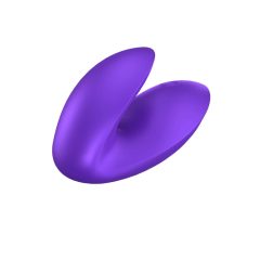   Satisfyer Love Riot - vibrator de deget cu acumulator, impermeabil (violet)