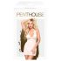 Set lenjerie dantelată Penthouse Sweet & Spicy cu bretele după gât (alb) - M/L