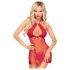 Penthouse - babydoll cu dantelă și tanga - roșu - L/XL