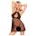Penthouse - Babydoll dantelat și tanga - negru - M/L