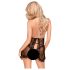 Babydoll dantelat și tanga (negru) - Boost Libido - L/XL