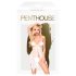 Set babydoll alb Sweet Beast - Penthouse - Trandafir seducător! - M/L