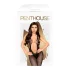 Penthouse - catsuit sexy cu decupaje - negru