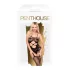 Penthouse - set sexy din plasă deschisă, ondulat - negru
