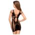 Penthouse Juicy Poison - rochie mini cu bretele (negru) - XL