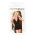 Cutremuratorul Penthouse - Rochie Halter și Tanga (Negru) - M/L