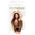 Penthouse - Rochie sexy cu gât înalt - negru