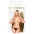 Penthouse - tanga deschisă cu fundiță - dantelă neagră