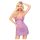 Penthouse - set lenjerie sexy - babydoll cu tanga - mov - L/XL