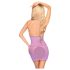 Penthouse - set lenjerie sexy - babydoll cu tanga - mov - L/XL