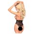 Bustier halter sexi negru