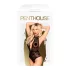 Penthouse - body tip guler la gât - negru