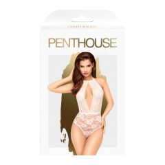 Penthouse Toxic Powder - corp din dantelă cu bretele (alb)