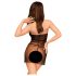 Penthouse - babydoll din dantelă cu tanga - negru - M/L