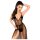 Body din dantelă Penthouse Best Forplay cu voal (negru) - M/L
