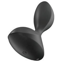 Satisfyer - Vibrator anal inteligent - silicon negru