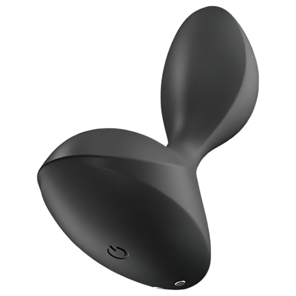 Satisfyer - Vibrator anal inteligent - silicon negru