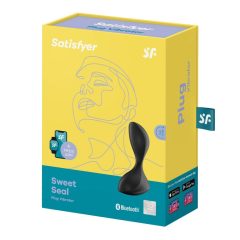 Satisfyer Sweet Seal - vibrator anal inteligent (negru)