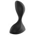 Satisfyer - Vibrator anal inteligent - silicon negru