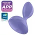 Satisfyer Sweet Seal - vibrator anal controlat prin aplicație (mov)