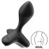 Satisfyer Game Changer - vibrator anal cu acumulator (negru)