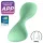 Satisfyer Trendsetter - vibrator anal controlat prin aplicație (verde)