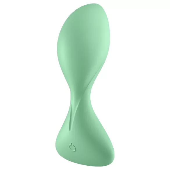 Satisfyer Trendsetter - vibrator anal controlat prin aplicație (verde)