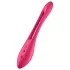 Satisfyer Elastic Joy - vibrator pentru cuplu flexibil, reîncărcabil - roșu