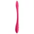 Satisfyer Elastic Joy - vibrator pentru cuplu flexibil, reîncărcabil - roșu