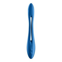   Satisfyer Elastic Game - vibrator flexibil și reîncărcabil pentru cupluri (albastru)