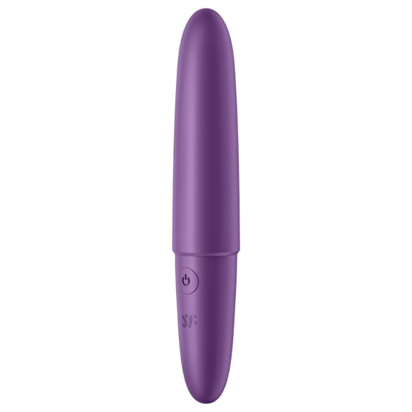 Satisfyer - Vibrator bullet rezistent la apă, reincărcabil - mov