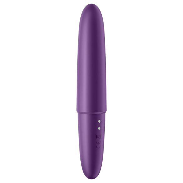 Satisfyer - Vibrator bullet rezistent la apă, reincărcabil - mov