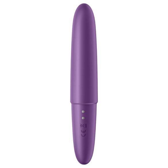 Satisfyer - Vibrator bullet rezistent la apă, reincărcabil - mov