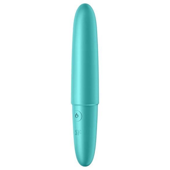 Satisfyer - vibrator bullet waterproof - ultra puternic - turcoaz