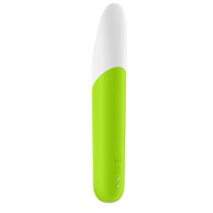   Satisfyer Ultra Power Bullet 7 - vibrator clitoridian cu baterie, rezistent la apă (verde)