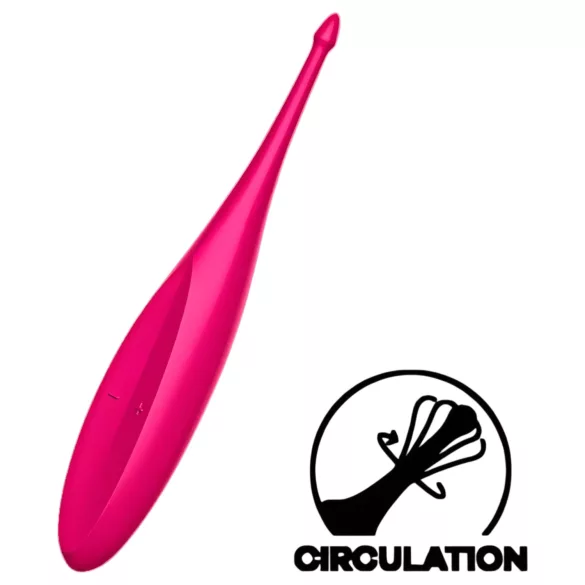 Satisfyer Twirling Fun - vibrator clitoridian reîncărcabil, rezistent la apă