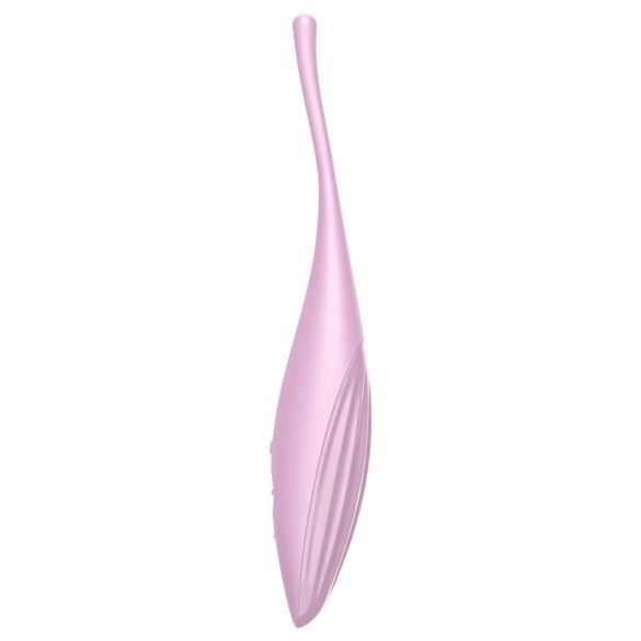 Satisfyer Twirling Joy - vibrator clitoridian inteligent, rezistent la apă (roz)