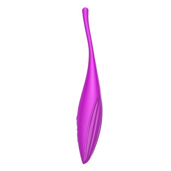 Satisfyer Twirling Joy - vibrator inteligent de clitoris rezistent la apă (mov)