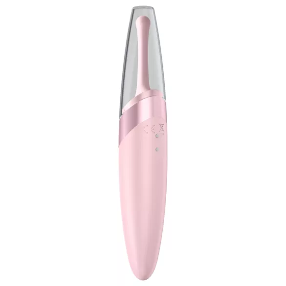 Satisfyer Twirling Delight - vibrator clitoridian impermeabil - roz